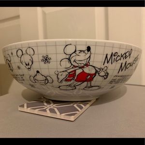 Christmas Mickey Mouse Serving Bowl